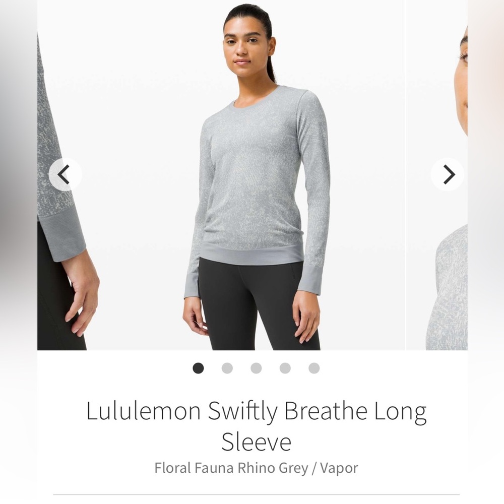 Lululemon relaxed Swiftly long sleeve